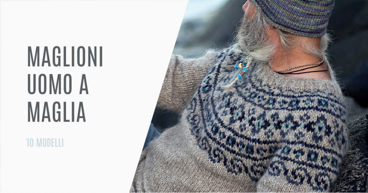 maglioni da uomo