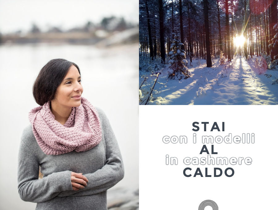 5 modelli con i filati cashmere