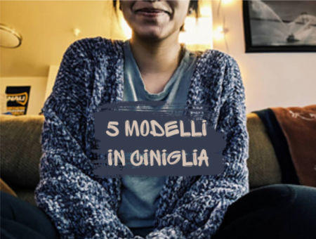 Ciniglia Party: 5 modelli a maglia e all'uncinetto in ciniglia
