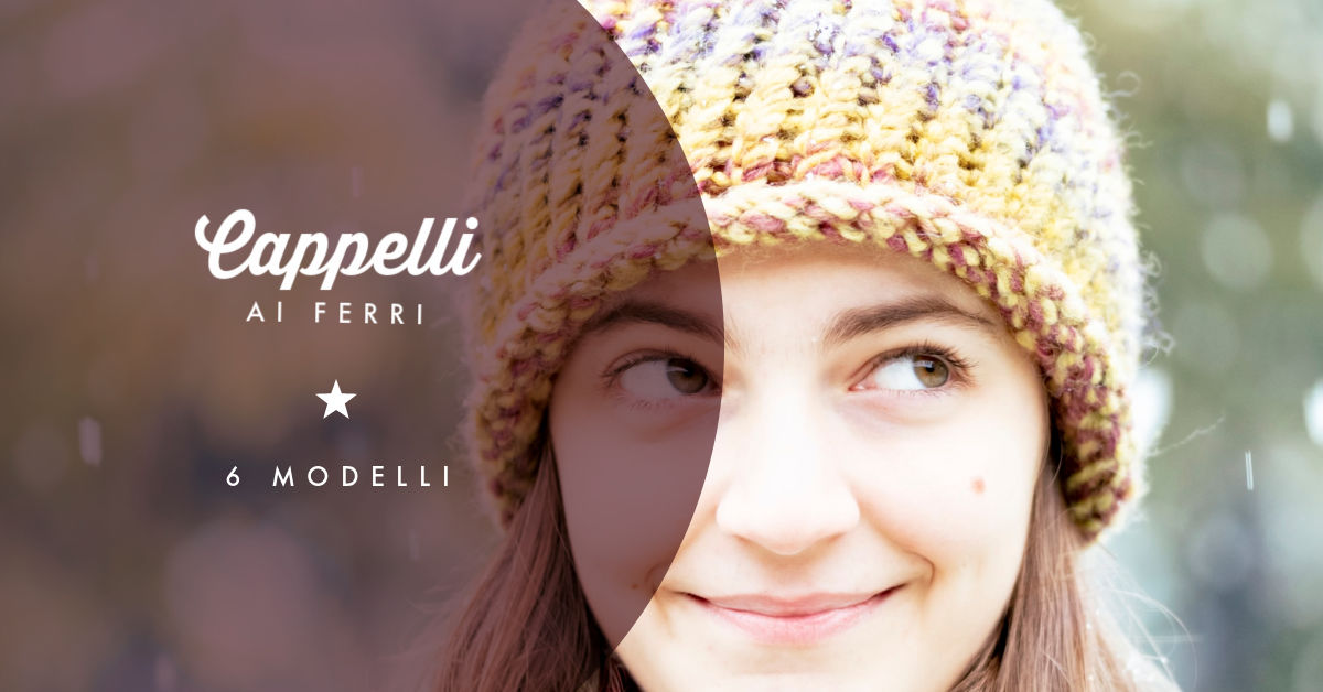 6 cappelli a maglia