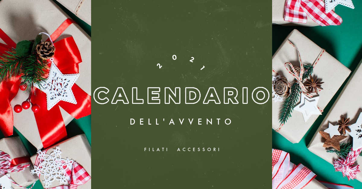 Calendario dell'avvento filati