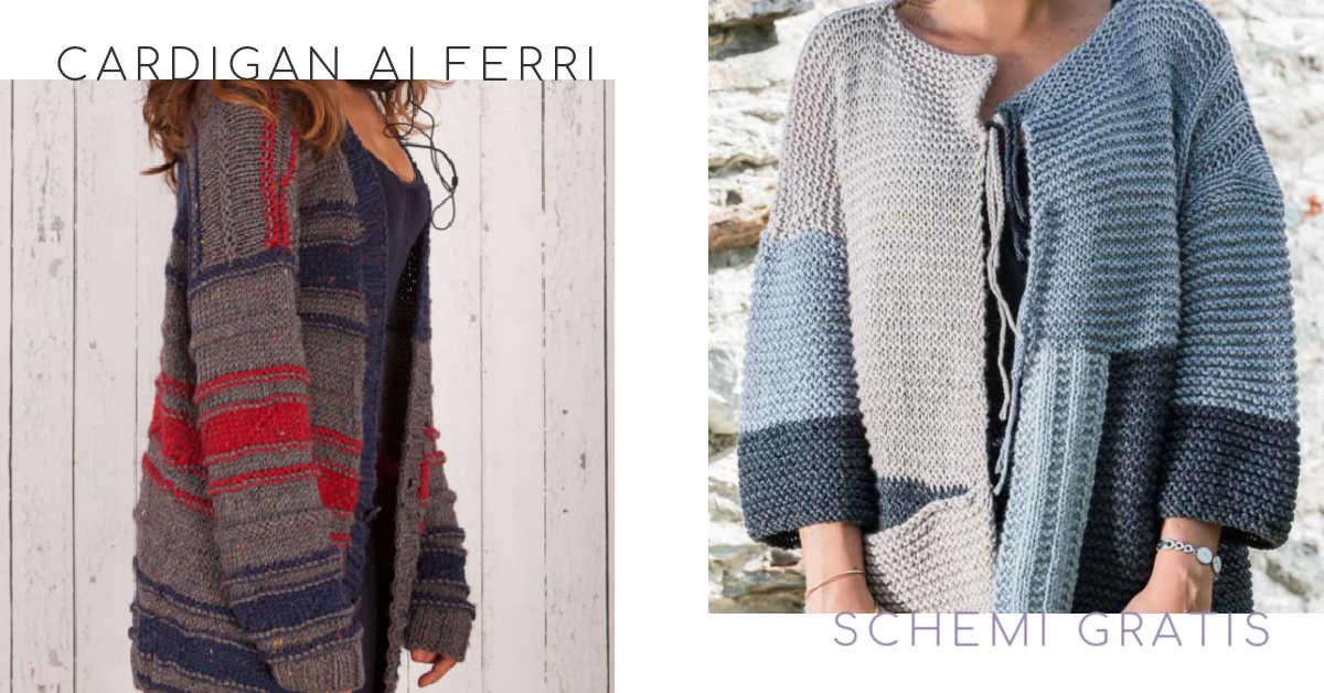 Cardigan ai ferri gratis