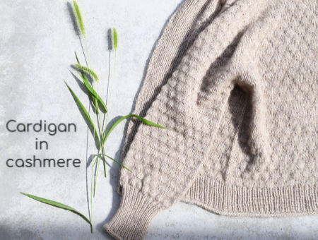Cardigan in cashmere di Eri
