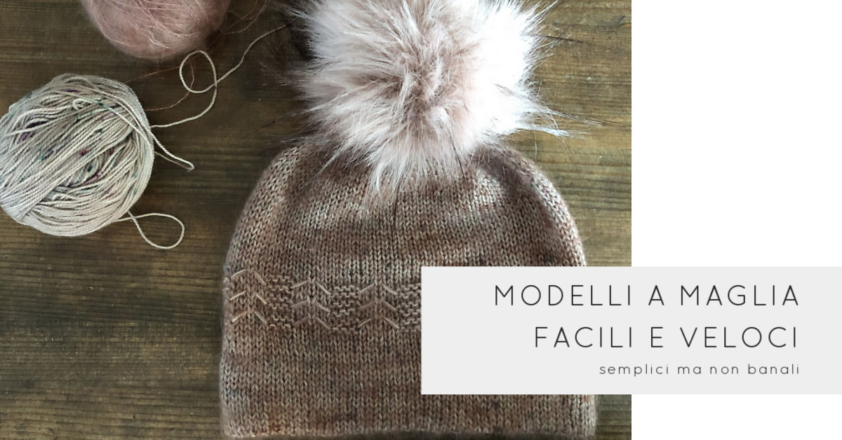 Lavori a maglia facili e veloci