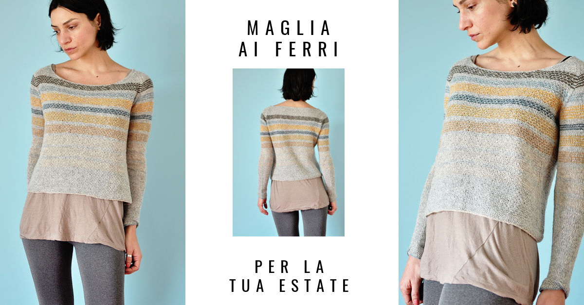 Maglia ai ferri estiva