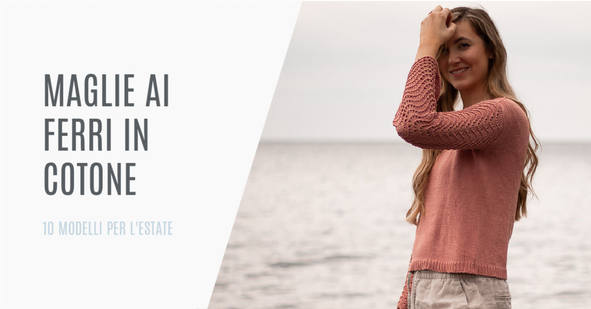 Maglie ai ferri in cotone