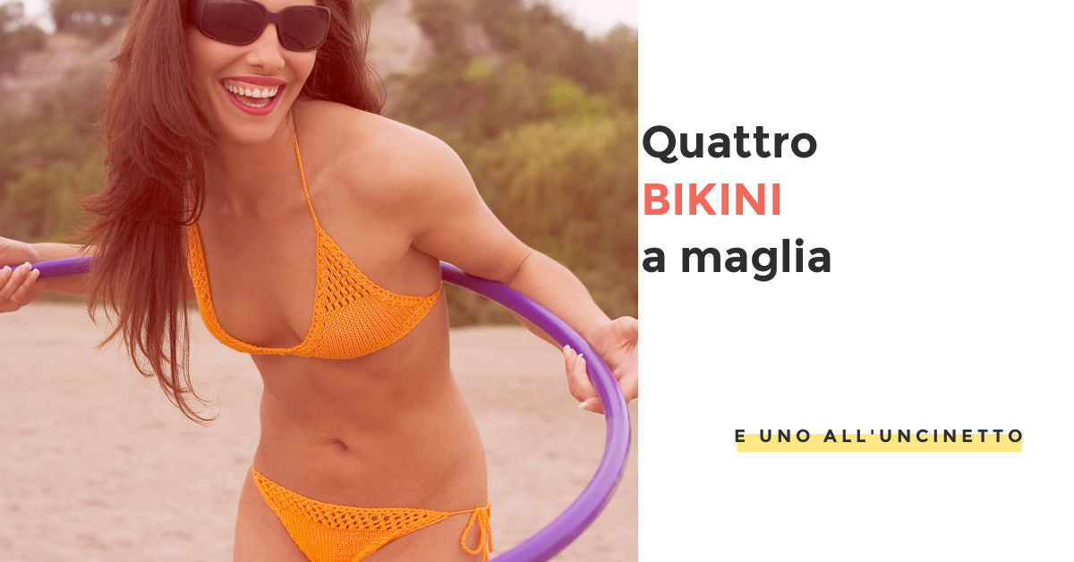 4 bikini all'uncinetto