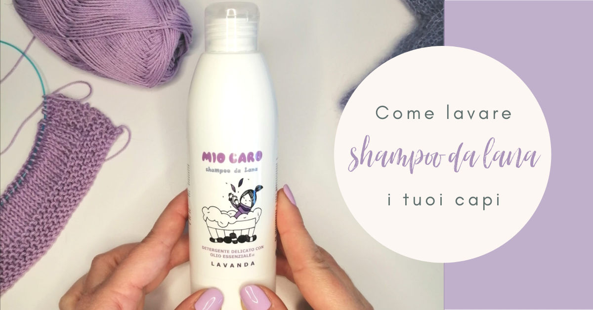 Come lavare i tuoi lavori a maglia