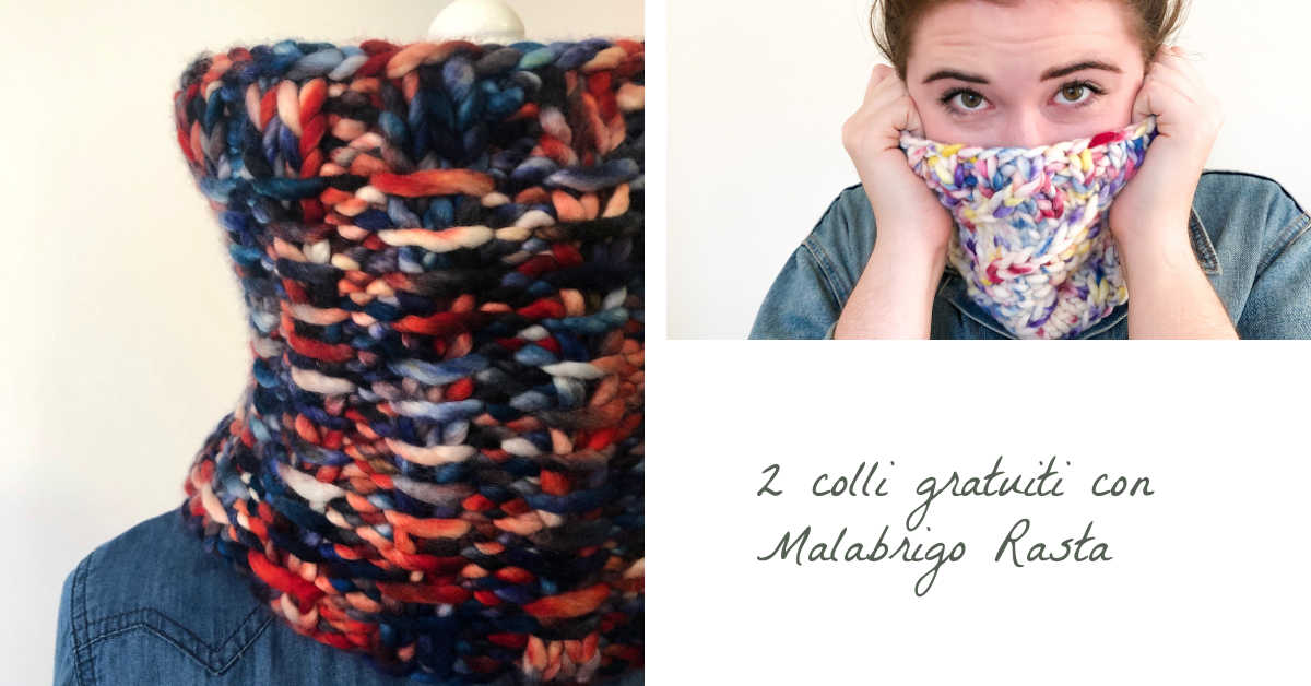 scaldacollo a maglia gratis