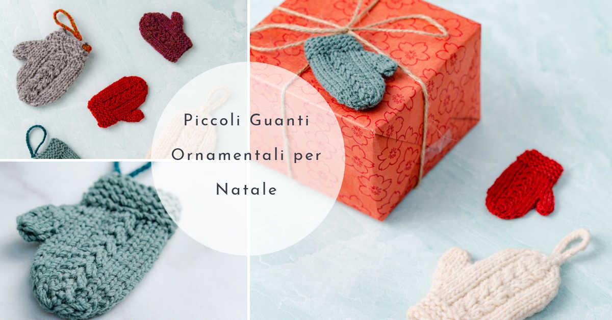 Guanti ai ferri per l'albero di Natale