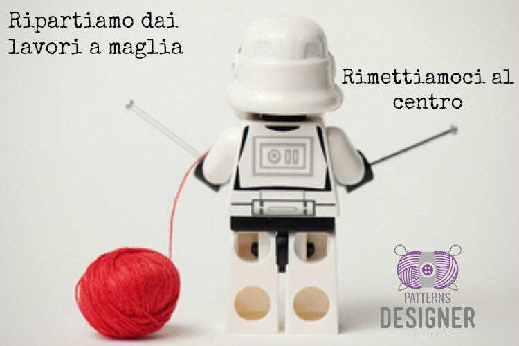 lavori a maglia pattern designer