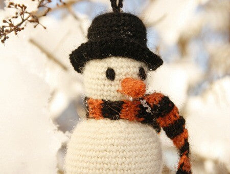 Pupazzo di neve Amigurumi