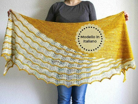 scialle a maglia