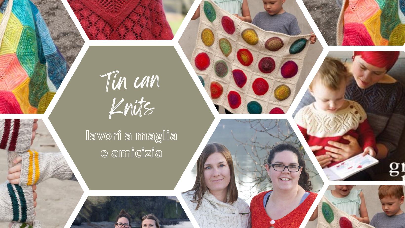 Lavori a maglia e amicizia, le Tincanknit