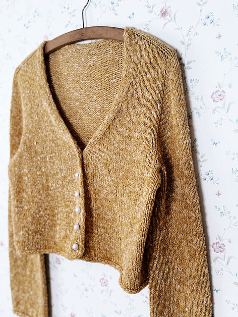 cardigan estivo ai ferri