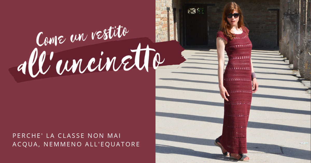 Vestito all'uncinetto