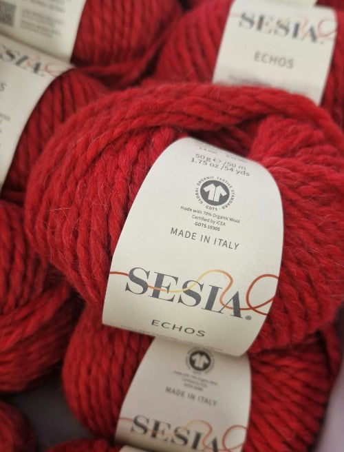 Sesia Echos – Filato in Lana Vergine Biologica e Alpaca