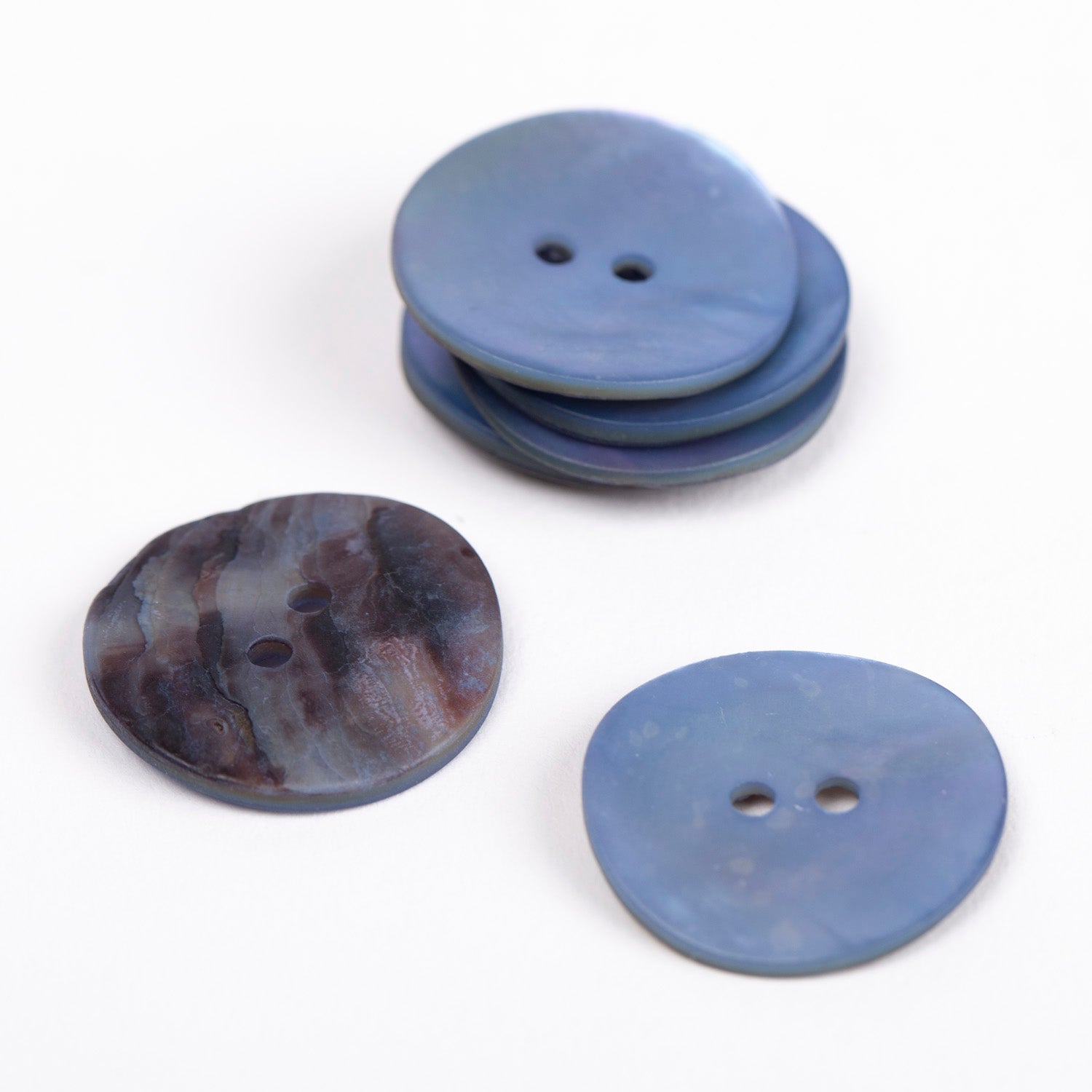 612 madre perla 20 mm blu