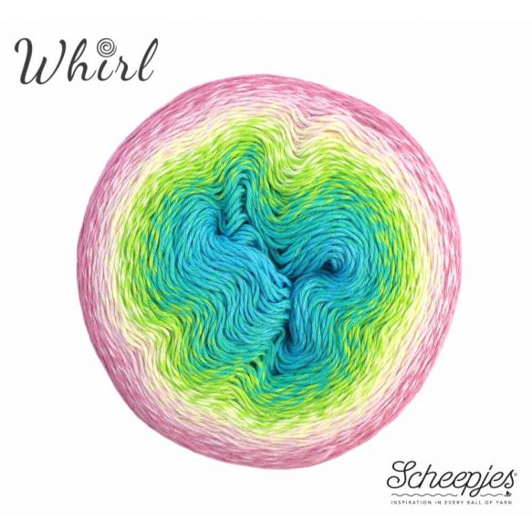 Filato Scheepjes Whirl 768 SHERBET RAINBOW