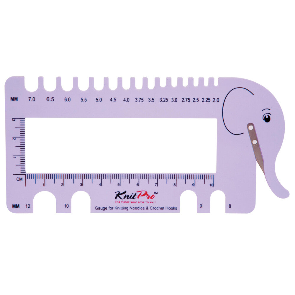 GAUGE KNITPRO ELEFANTE VIOLA