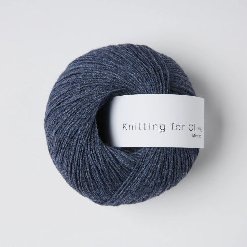 Knitting for Olive Merino Blue Whale