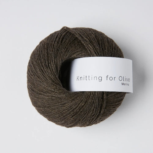 Knitting for Olive Merino Brown Bear