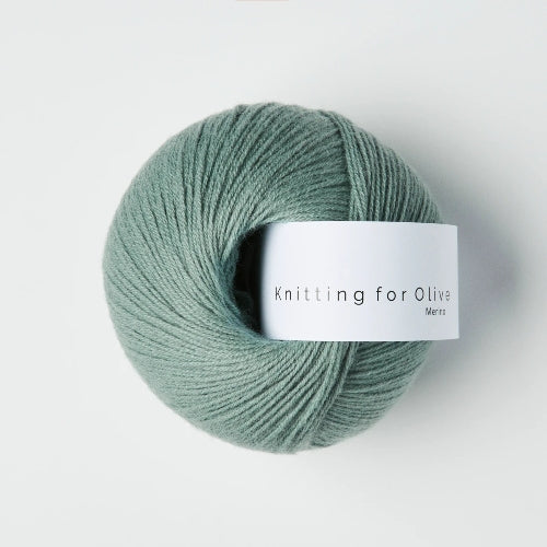Knitting for Olive Merino Dusty Aqua