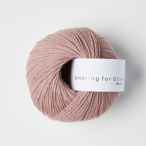 Knitting for Olive Merino Dusty Rose