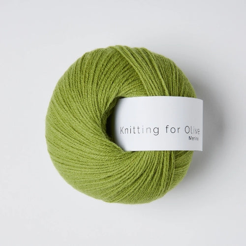 Knitting for Olive Merino Pea Shoots