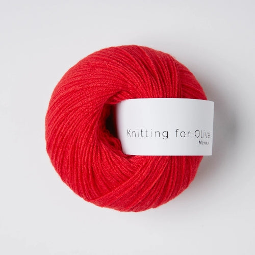 Knitting for Olive Merino Red Currant