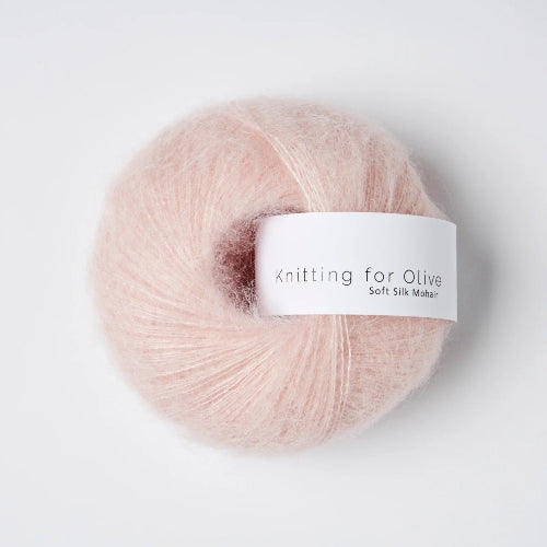 Knitting for Olive Soft Silk Mohair Cherry Blossom