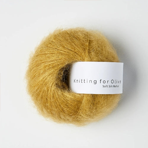 Knitting for Olive Soft Silk Mohair Dusty Honey