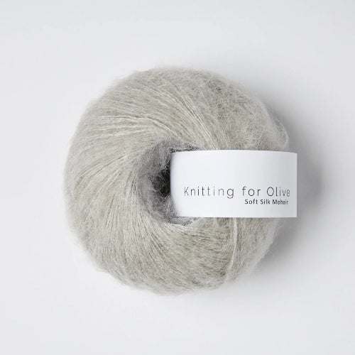 Knitting for Olive Soft Silk Mohair Morning Haze