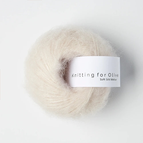 Knitting for Olive Soft Silk Mohair Sky Cloud