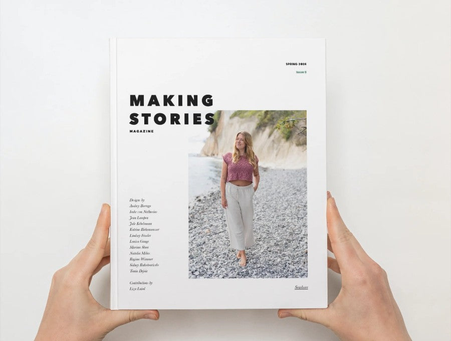 Rivista di maglia making stories