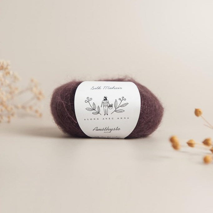 SILK MOHAIR – AMÉTHYSTE