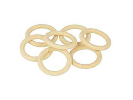 Anelli in legno per decorazoni