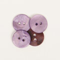 bottone madre perla viola 619