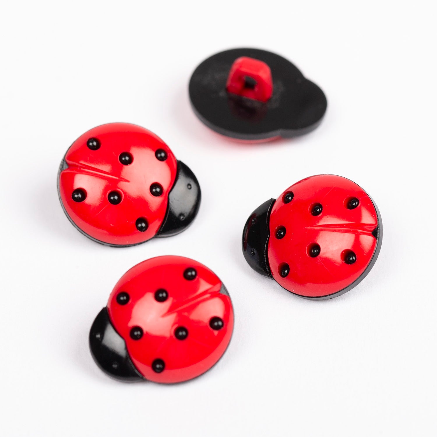 Bottoni coccinella