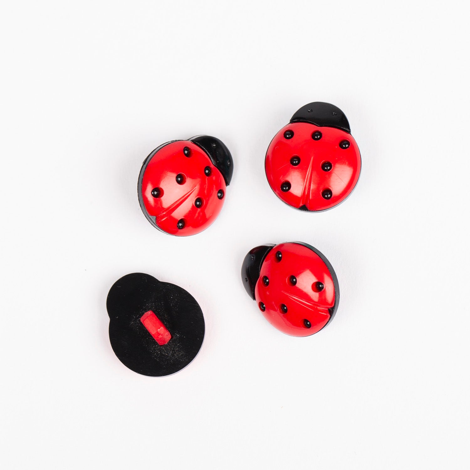 Bottoni coccinella