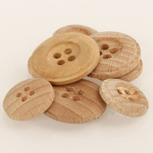 Bottoni legno chiari