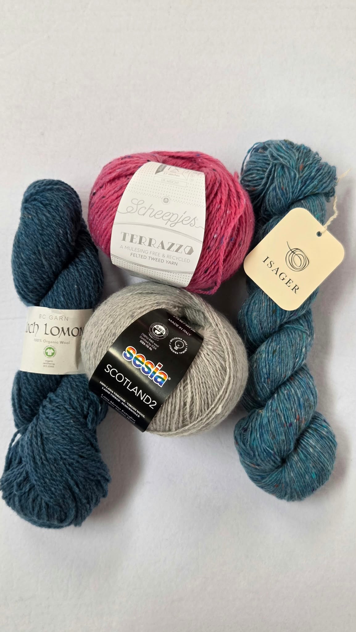 Campioni filati tweed