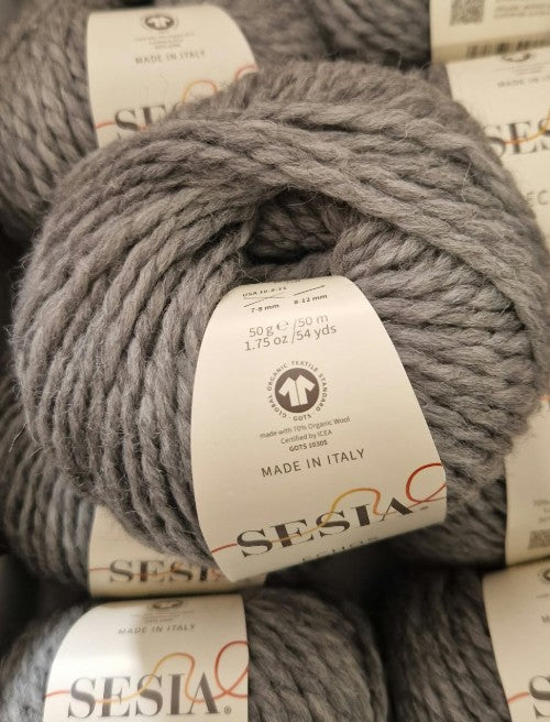 Sesia Echos – Filato in Lana Vergine Biologica e Alpaca