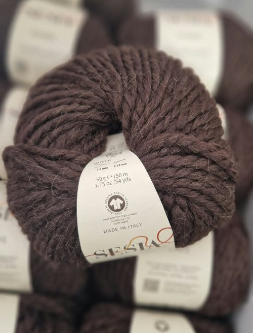 Sesia Echos – Filato in Lana Vergine Biologica e Alpaca