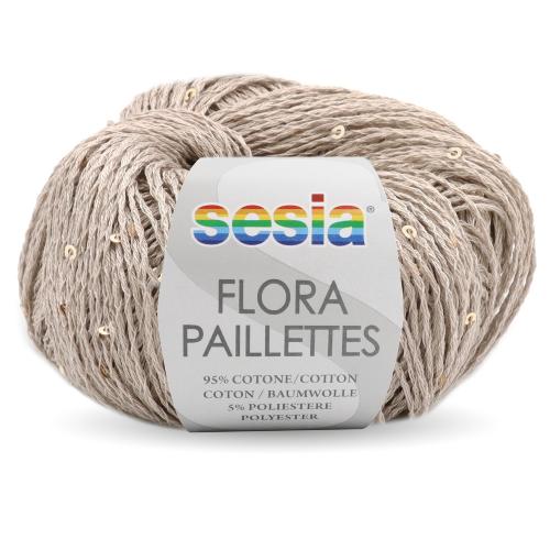 filato flora pailettes 665