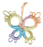 filato lizbeth 153 rainbow taffy