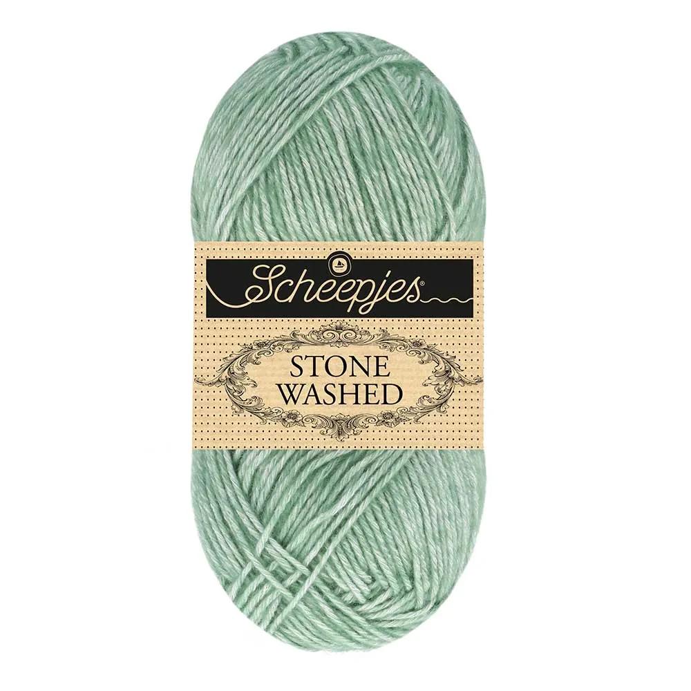 filato stone washed 848 Soft Epidote