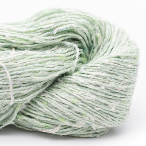 filato tussah tweed 14 aqua mix light