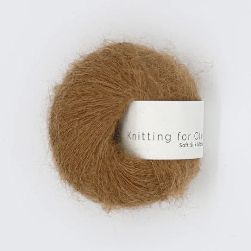 knitting for olive silk mohair camel