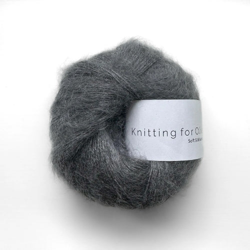 knitting for olive silk mohair thunder cloud